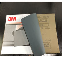 3M734 Papier de verre de haute qualité 400-1200 Grain humide et sec Feuille de papier abrasif Feuille de papier abrasif 734