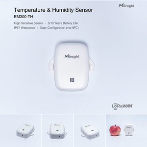EM300-<span class=keywords><strong>TH</strong></span> LoRaWAN Temperatur- und Feuchtigkeitssensor IP67 10km 4000mAh 10 Jahre Batterie NFC-Konfiguration Smart Agriculture Kühlkette - Product Image 3