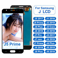 Écran tactile de remplacement d'origine Incell A S M J Note Series Super Amoled Oled avec cadre, écran LCD pour téléphone portable pour Samsung