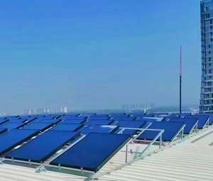 Los hospitales y otras <span class=keywords><strong>instalaciones</strong></span> utilizan colectores <span class=keywords><strong>solares</strong></span> de placa plana para sistemas de calentamiento de agua solar a presión. - Product Image 2