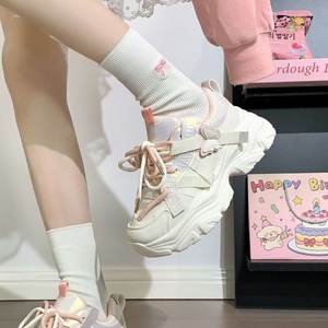 Scarpe sportive in Mesh traspiranti e comode da donna <span class=keywords><strong>bianche</strong></span> da donna Sole spesse e resistenti all'usura - Product Image 3