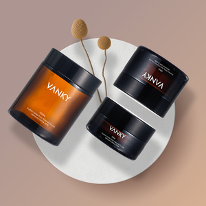 Jar Plastic Cream Jar Vanky Eco-friendly Airtight 4 Oz Glass Face Cleansing Cream Jar