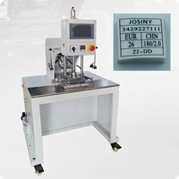Nouvelle machine de transfert thermique automatique ZONYAN de haute qualité à poste unique pour l'impression et le découpage d'étiquettes de semelles/intérieurs de chaussures 220V