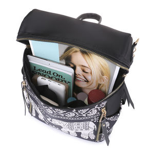 Bolso de hombro clásico con estampado de elefante para <span class=keywords><strong>mujer</strong></span>, <span class=keywords><strong>mochila</strong></span> escolar de viaje impermeable para adolescentes, novedad de 2022 - Product Image 5