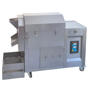 Nouvelles situations <span class=keywords><strong>de</strong></span> grilles <span class=keywords><strong>de</strong></span> noix automatiques pour les noix et les graines d'arachide, grilles <span class=keywords><strong>de</strong></span> noix entièrement automatiques, maïs à gaz ou électrique - Product Image 4