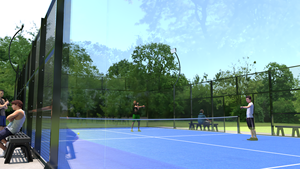 Solución Llave en Mano Phuoc Thinh, Pista de Pádel Panorámica para Interiores y Exteriores, Pistas de Tenis de Pádel con Iluminación LED, Precio de Fábrica - Product Image 5