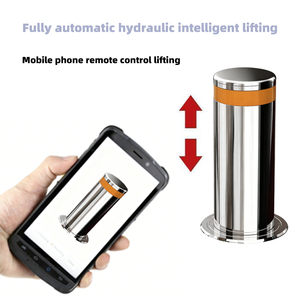 Автоматический гидравлический Бард из нержавеющей стали сверхмощный выдвижной противоаварийный дорожный барьер - Product Image 3