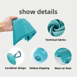 Nouvelle promotion : Serviette rafraîchissante mini de sport et de voyage de haute qualité avec étui en silicone - Product Image 4