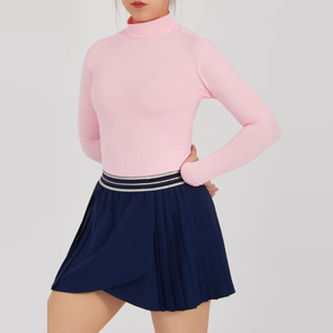 Toptan spor giysileri üreticileri Golf giyim vücut sıkı üstleri bayanlar uzun kollu nefes Golf gömlek Golf giysileri - Product Image 4