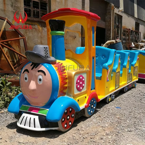 Xe lửa nhỏ không cần đường ray điện tử <span class=keywords><strong>Tomas</strong></span> dành cho trẻ em tại công viên giải trí Carnival Mall, dành cho người lớn, đang được bán - Product Image 3