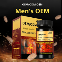 Complément alimentaire pour hommes de qualité supérieure, comprimés de maca noire, booster d'énergie naturel, pilules de maca fortes, sûres pour l'énergie et la vitalité