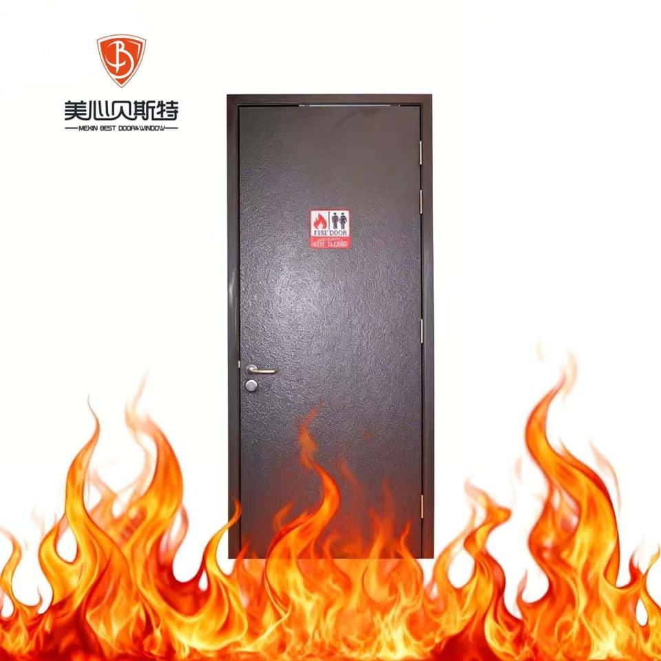 Metal Fire Door Steel Fire Rated Door 30-180 Minutes UL Standard for ...