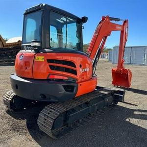 Mini-excavatrice Kobelco KX165-5 d'occasion, modèle 2023, en excellent état, avec moteur et pompe, poids opérationnel de 5 tonnes, en vente - Product Image 3