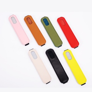 Estuche para Lápices de Cuero Genuino Boshiho con Logotipo Personalizado, Bolsa Pequeña para Artículos de Papelería - Product Image 6