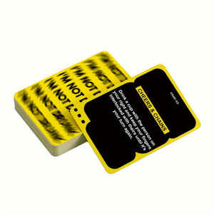 Version entièrement en anglais personnalisée - <span class=keywords><strong>JE</strong></span> NE SOUVENIRAI PAS <span class=keywords><strong>DE</strong></span> CE SOIR - <span class=keywords><strong>Je</strong></span> ne <span class=keywords><strong>veux</strong></span> pas boire - <span class=keywords><strong>Jeu</strong></span> <span class=keywords><strong>de</strong></span> société <span class=keywords><strong>de</strong></span> fête avec <span class=keywords><strong>cartes</strong></span> - Papier 21+ - Product Image 3