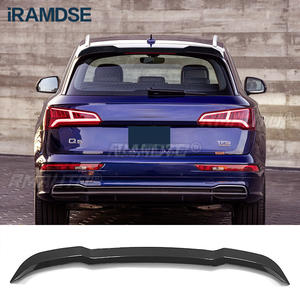 Aileron de toit noir pour Audi Q5 2018 à 2022, aileron de pare-brise arrière, accessoires ABS pour coffre - Product Image 1