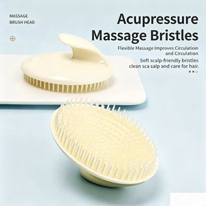 Hot Sale Wash Comb Shower <b>Head</b> Skin Care Cleaner Silicone <b>Massager</b> Shampoo Brush - Product Image 6