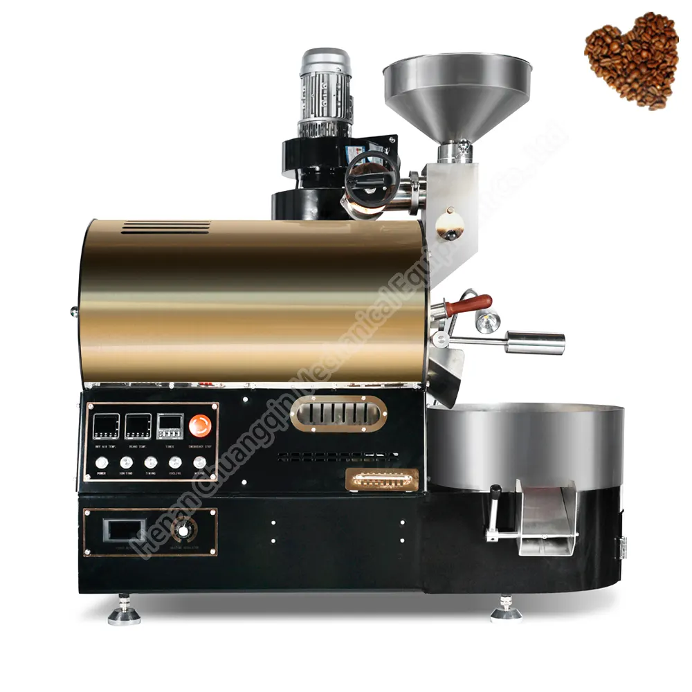 Machine à torréfier automatique gissen 2kg petit torréfacteur électrique de grains de café domestique