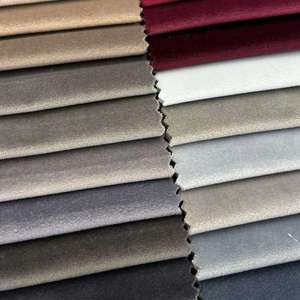 Tissu <span class=keywords><strong>d</strong></span>'<span class=keywords><strong>ameublement</strong></span> jacquard 100 % polyester, velours uni, textile de maison respirant <span class=keywords><strong>et</strong></span> léger 190 GSM pour <span class=keywords><strong>rideaux</strong></span> - Product Image 6