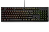 Clavier de jeu RGB filaire personnalisé de taille standard 930g, en aluminium, métal lourd, clavier mécanique pour ordinateur
