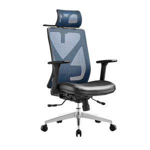 Wholesale <b>Ergonomic</b> Modern Executive Lift <b>Chair</b> Adjustable Height Chrome Base- 2D Headrest 3D Armrests Swivel School Living Room - Product Image 1