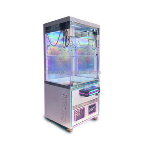 Máquina de grúa de garras para premios y muñecos, con aceptador de billetes y monedas, de metal, en venta - Product Image 4