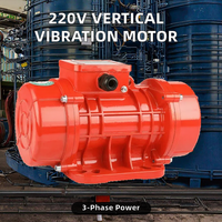 Industrieller MV8003 Dreiphasen-Vertikalvibrationsmotor 0,15 bis 2,2kW 220V 380V für Beton-Siebtrichter-Elektromotor