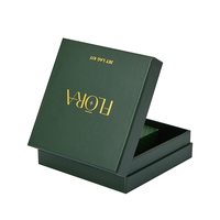Boîte tiroir de luxe en carton recyclable de haute qualité avec insert en papier, conception personnalisée gratuite, emballage rigide coulissant, estampage à chaud