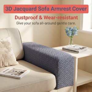 Copri <span class=keywords><strong>Bracciolo</strong></span> Elastico per <span class=keywords><strong>Divano</strong></span>, Protezione Antigraffio per Gatti, Rinforzato, Resistente allo Sporco, Protettore in Tessuto per la Casa - Product Image 2
