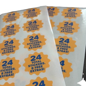 สติกเกอร์แจกโปรโมชั่นแบบกำหนดเอง ป้ายส่งเสริมการขายสำหรับร้านค้าปลีก สติกเกอร์แบบติดเอง - Product Image 1