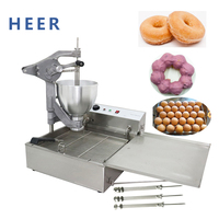 Machine à beignets électrique commerciale en acier inoxydable, portable, 3 en 1, pour la location aux restaurants
