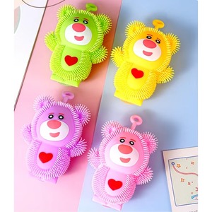TPR Soft Rubber Decompression <b>Bear</b> Toy <b>Cute</b> Creative Strawberry <b>Bear</b> Pinch Le Vent for Children 5 to 7 Years Old - Product Image 5