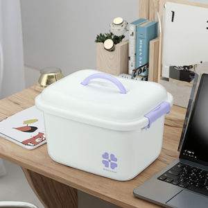 Pequeño botiquín de primeros auxilios, botiquín de primeros auxilios familiar vacío, organizador de botiquines - Product Image 1