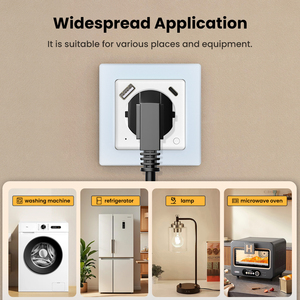 Prise murale intelligente AVATTO WOT20-EU 20W PD USB-C Charge rapide WiFi 2.4G Surveillance de la consommation d'énergie Protection contre les surcharges Installation flexible - Product Image 4