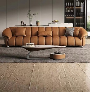 Bán Buôn Thiết Kế Hiện Đại Phòng Khách <span class=keywords><strong>Sofa</strong></span> Cho Đồ Nội Thất Nhà Phòng Khách 3 Chỗ Ngồi <span class=keywords><strong>Sofa</strong></span> Giá Thấp Nhất Da <span class=keywords><strong>Sofa</strong></span> Tối Giản Bộ - Product Image 1