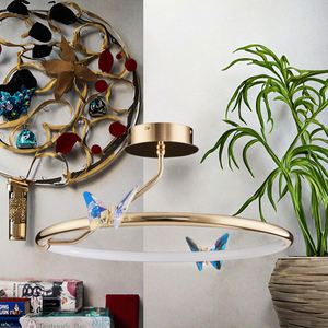 Lampada da Soffitto Moderna a LED in Alluminio e Acrilico, Design Nordico di Lusso, IP65, per Soggiorno, Alta Resa Cromatica CRI 90 - Product Image 3