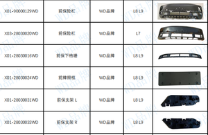 Piezas de Automóviles Hechas en China, Accesorios para Automóviles, Li L8 L9 L7max BYD EXEED HAVAL CHANG an Chery Zeekr - Product Image 4