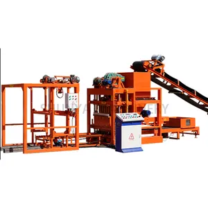 machine making concrete block QTJ4-25 bar block small mini home use press machine price