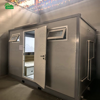 WC portable de 20 pieds avec séparation humide/sèche pour les expositions d'infrastructure, les événements d'urgence et les événements extérieurs