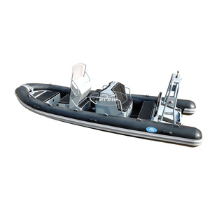 Bateau pneumatique Hedia 21 pieds, bateau de patrouille de luxe DL650, bateau à moteur de 21 pieds, bateau pneumatique Hedia en aluminium, bateau pliable - Product Image 2