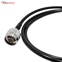 Cable Coaxial WODF Factory RG58, Conector N Macho a N Macho, Cable de Conexión Coaxial RF para Antena de Estación Base