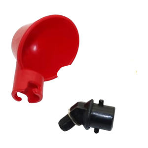 Tự động treo gia cầm gà tây chim bồ câu gà nước núm vú feeders uống cup bát uống rượu với ống hút - Product Image 6