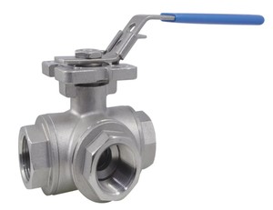 Válvula de Bola de Acero Inoxidable de 3 Vías con Conexión en T, Rosca BSP/NPT, Manual, para Alta Temperatura, Aceite, OEM Personalizable, Uso Industrial - Product Image 4