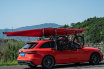 Barras transversales de aluminio de liberación rápida Anti-Rattle Car Top Carrier Portaequipajes universal para kayak/Canoa/SUP SUV compatible con/camión - Product Image 5