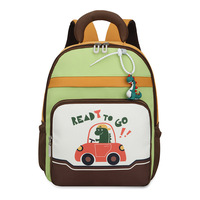 Sac à dos pour enfants de 3 à 6 ans, sac d'école maternelle à motif de dessin animé, mignon, léger, en tissu Oxford, en nylon, avec coussin d'air