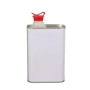 Factory Price Tin Can 1 Liter Small Square Tin Can Container For Oil