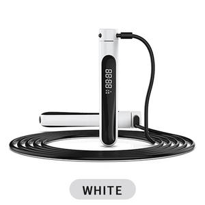 Corde à sauter électronique intelligente <span class=keywords><strong>de</strong></span> haute qualité avec <span class=keywords><strong>compteur</strong></span> <span class=keywords><strong>de</strong></span> calories et construction en fil d'acier à capteur pour usage domestique - Conception portable - Product Image 1