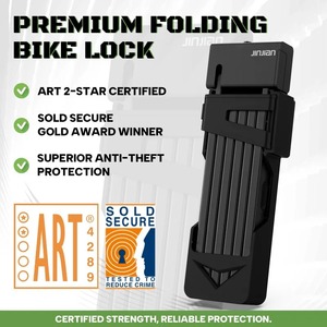 <span class=keywords><strong>Candado</strong></span> Plegable para <span class=keywords><strong>Bicicleta</strong></span>, Portátil, de Alta Seguridad, Antirrobo, <span class=keywords><strong>Cadena</strong></span> Resistente, con Cable y Contraseña - Product Image 2