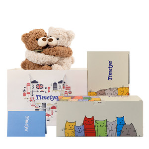 TIMEIYA Orsacchiotto di Peluche Carino, Bambola Orso da Abbraccio, Peluche Corto 31-50cm, Regalo Unisex per Coppie, Compleanno, Matrimonio, 520 - Product Image 4