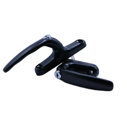 Professional Factory Cheap Price Handles with Key Worry-free After-sales Black Door Handle Block